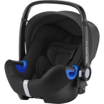 Britax Römer Baby Safe Emniyet Kemeri-Isofix Adac Sertifikalı Yatabilen Yükseklik Ayarlı Çift Yönlü Oto Koltuğu Siyah