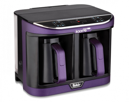 Fakir Kaave Dual Pro Tek Hazneli Otomatik 2300 ml Su Hazneli Akıllı 1470 W Mor Türk Kahvesi Makinesi
