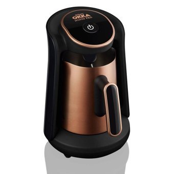 Arzum OKKA Minio Pro OK0010 Tek Hazneli 300 ml Su Hazneli 4 Fincan 480 W Bakır Türk Kahvesi Makinesi