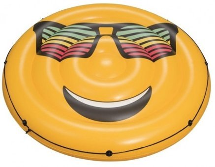 Bestway 43139 188 cm X 188 cm Çift Kişilik Emoji Yetişkin Deniz Yatağı