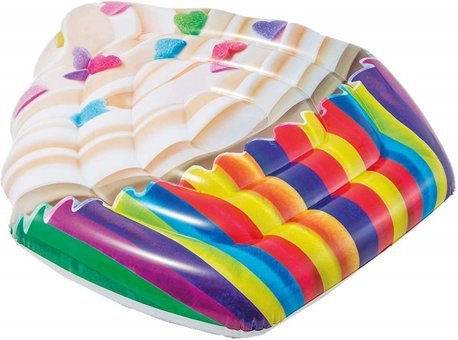 Intex 58770 142 cm X 135 cm Tek Kişilik Cupcake Yetişkin Deniz Yatağı