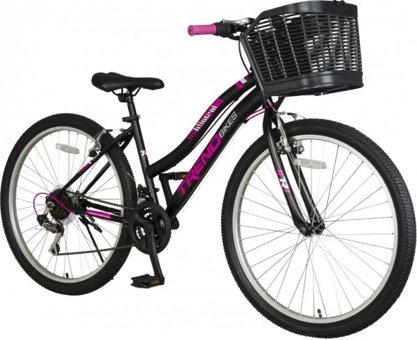 Trendbike Mistral 24 Jant 21 Vites Siyah Dağ Bisikleti
