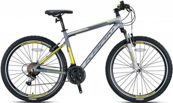 Kron XC75 27.5 Jant 21 Vites Gri-Sarı Dağ Bisikleti