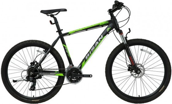 Bisan MTX 7050 HD 27.5 Jant 21 Vites Siyah Dağ Bisikleti