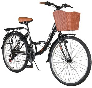 Daafu City 200 Microshift 28 Jant 21 Vites Siyah Şehir / Tur Bisikleti