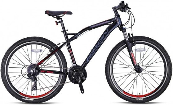 Kron XC150 27.5 Jant 24 Vites Kırmızı-Siyah Dağ Bisikleti