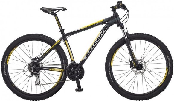 Salcano Astro S 27.5 Jant 24 Vites Sarı-Siyah Dağ Bisikleti