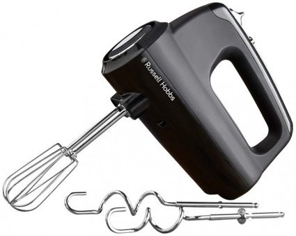 Russell Hobbs 24672-56 350 W Hamur Yoğurmalı Çırpıcılı Turbo Fonksiyonlu Siyah Tekli Mikser