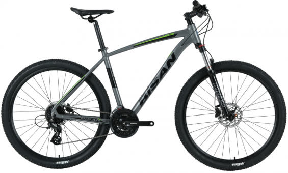Bisan MTX 7300 27.5 Jant 24 Vites Gri Dağ Bisikleti