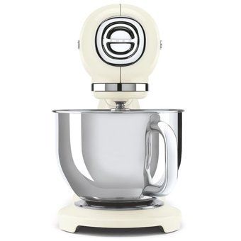Smeg SMF03 800 W Hamur Yoğurmalı Çırpıcılı Krem Standlı Mikser