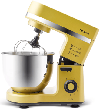 Homend Profashion 3080H (700.01.01.0393) 1500 W Hamur Yoğurmalı Çırpıcılı Gold Standlı Mikser