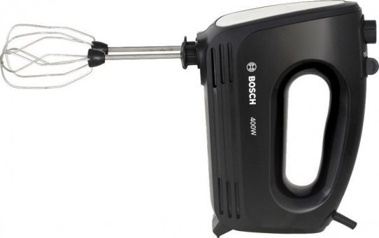Bosch MFQ2420B 400 W Hamur Yoğurmalı Çırpıcılı Turbo Fonksiyonlu Siyah Tekli Mikser