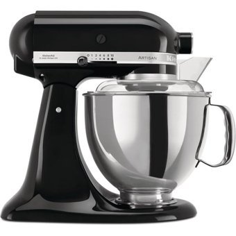 KitchenAid 5KSM175PS 300 W Çırpıcılı Siyah Standlı Mikser