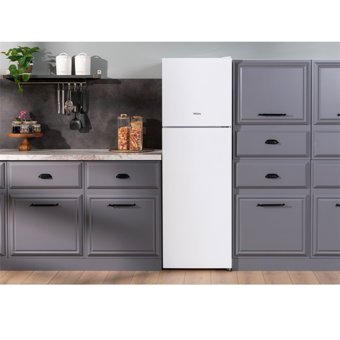 Regal NF 30010 Çift Kapılı Nofrost F Enerji Sınıfı 251 lt Rustik Üstten Donduruculu Solo Kombi Tipi Buzdolabı