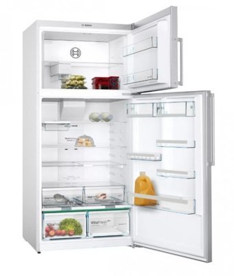 Bosch KDN86AIF0N Çift Kapılı Statik F Enerji Sınıfı 641 lt Inox Üstten Donduruculu Solo Kombi Tipi Buzdolabı