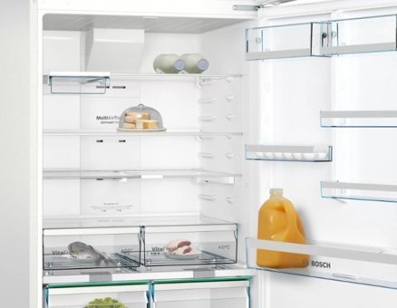 Bosch KDN86AIF0N Çift Kapılı Statik F Enerji Sınıfı 641 lt Inox Üstten Donduruculu Solo Kombi Tipi Buzdolabı