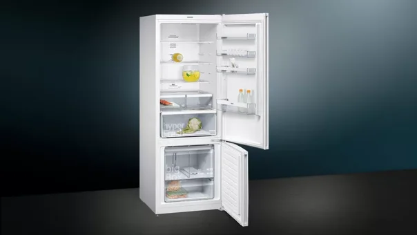 Siemens KG56NVWF0N Çift Kapılı Nofrost F Enerji Sınıfı 508 lt Modern Alttan Donduruculu Solo Kombi Tipi Buzdolabı