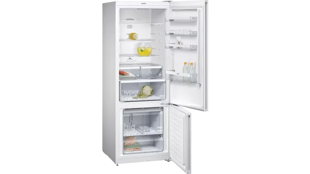 Siemens KG56NVWF0N Çift Kapılı Nofrost F Enerji Sınıfı 508 lt Modern Alttan Donduruculu Solo Kombi Tipi Buzdolabı