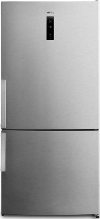 Vestel NFK64012 EX GI Çift Kapılı Nofrost E Enerji Sınıfı 588 lt Modern Inox Alttan Donduruculu Solo Kombi Tipi Buzdolabı