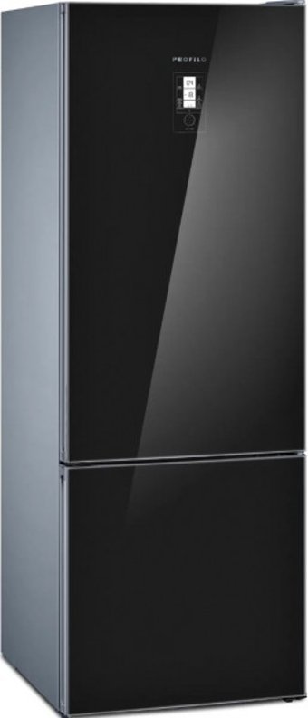 Profilo BD3056BFLN Çift Kapılı Nofrost A++ Enerji Sınıfı 508 lt Siyah Alttan Donduruculu Solo Kombi Tipi Buzdolabı