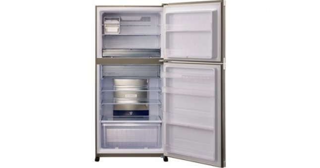 Sharp SJ-XG690M-SL Çift Kapılı Nofrost A++ Enerji Sınıfı 556 lt Modern Gri Üstten Donduruculu Solo Kombi Tipi Buzdolabı
