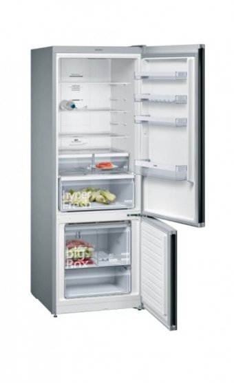 Siemens KG56NVXF0N Çift Kapılı Nofrost A++ Enerji Sınıfı 508 lt Modern Siyah Alttan Donduruculu Solo Kombi Tipi Buzdolabı