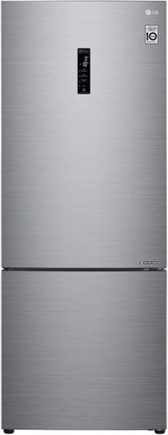 LG GC-B569NLLM Çift Kapılı Statik E Enerji Sınıfı 462 lt Gri Alttan Donduruculu Solo Kombi Tipi Buzdolabı