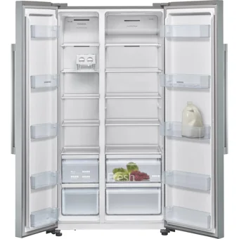Siemens KA93NVL30N Çift Kapılı Nofrost A++ Enerji Sınıfı 580 lt Modern Inox Alttan Donduruculu Solo Gardrop Buzdolabı