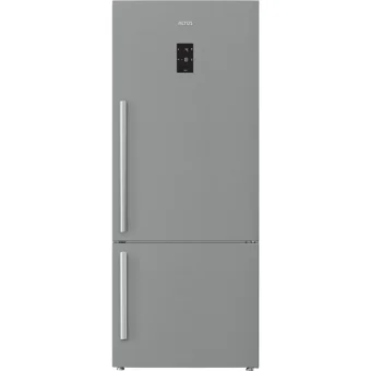 Altus ALK 474 XL Çift Kapılı Statik F Enerji Sınıfı 532 lt Inox Alttan Donduruculu Solo Kombi Tipi Buzdolabı
