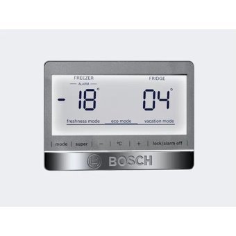 Bosch KGN76AWF0N Çift Kapılı Nofrost F Enerji Sınıfı 526 lt Alttan Donduruculu Solo Kombi Tipi Buzdolabı