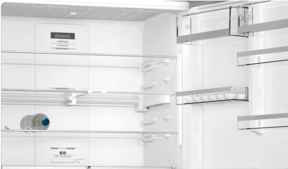 Siemens KG86NAID1N Çift Kapılı Nofrost D Enerji Sınıfı 631 lt Modern Inox Alttan Donduruculu Solo Kombi Tipi Buzdolabı