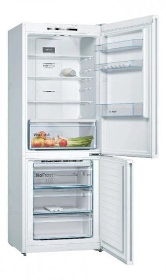 Bosch KGN46UWF0N Çift Kapılı Statik F Enerji Sınıfı 388 lt Alttan Donduruculu Solo Kombi Tipi Buzdolabı