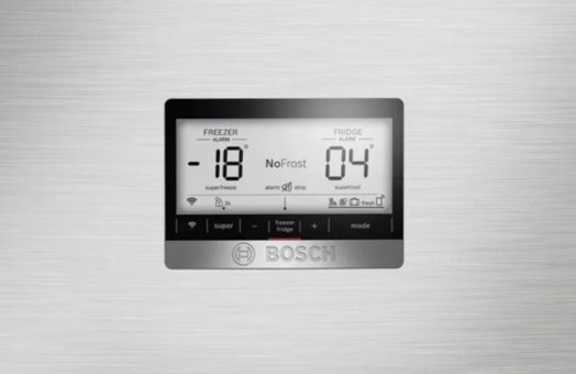 Bosch KDN86HID1N Çift Kapılı Statik D Enerji Sınıfı 641 lt Inox Üstten Donduruculu Solo Kombi Tipi Buzdolabı