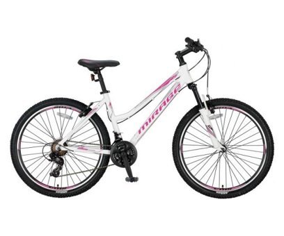 Ümit 2666 Mirage V Lady 26 Jant 21 Vites Beyaz-Pembe Dağ Bisikleti