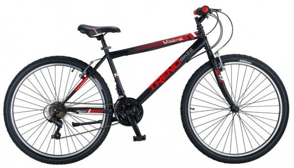 Trendbike Mistral 26 Jant 21 Vites Siyah Dağ Bisikleti