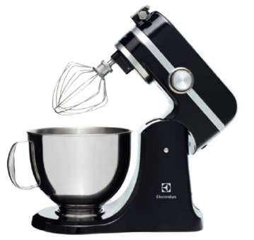 Electrolux EKM 4200 1000 W Hamur Yoğurmalı Çırpıcılı Siyah Standlı Mikser