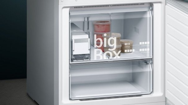 Siemens KG56NAI32N Çift Kapılı Nofrost A++ Enerji Sınıfı 505 lt Modern Inox Alttan Donduruculu Solo Kombi Tipi Buzdolabı