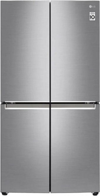 LG GR-B31FMLPL 4 Kapılı Statik E Enerji Sınıfı 755 lt Inox Alttan Donduruculu Solo Gardrop Buzdolabı