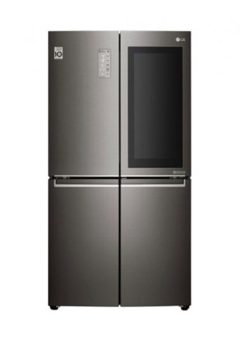 LG GR-Q31FMKHL 4 Kapılı Statik E Enerji Sınıfı 877 lt Gri Alttan Donduruculu Solo Gardrop Buzdolabı