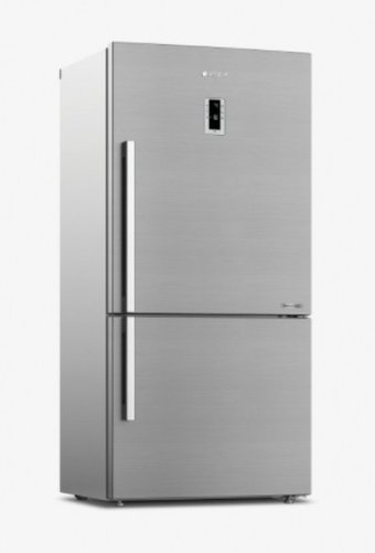Arçelik 284630 EI Çift Kapılı Statik F Enerji Sınıfı 580 lt Inox Alttan Donduruculu Solo Kombi Tipi Buzdolabı