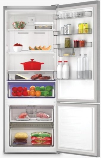 Arçelik 270530 EI Çift Kapılı Statik A++ Enerji Sınıfı 440 lt Inox Alttan Donduruculu Solo Kombi Tipi Buzdolabı