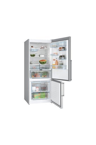 Bosch Kgn76aıd1n Çift Kapılı Nofrost D Enerji Sınıfı 526 lt Inox Alttan Donduruculu Solo Kombi Tipi Buzdolabı
