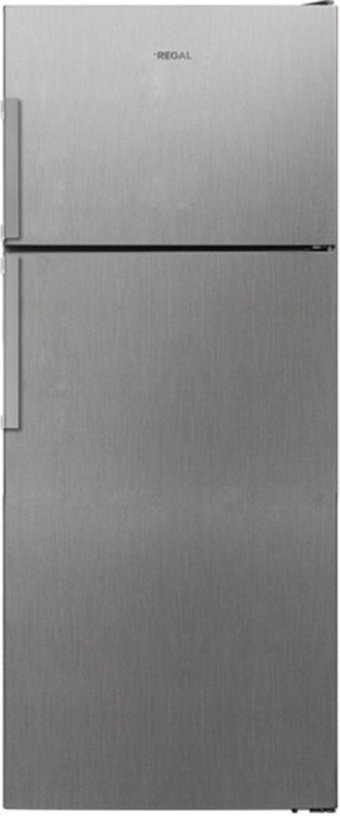 Regal NF 60021 IG Çift Kapılı Nofrost E Enerji Sınıfı 524 lt Gri Üstten Donduruculu Solo Kombi Tipi Buzdolabı