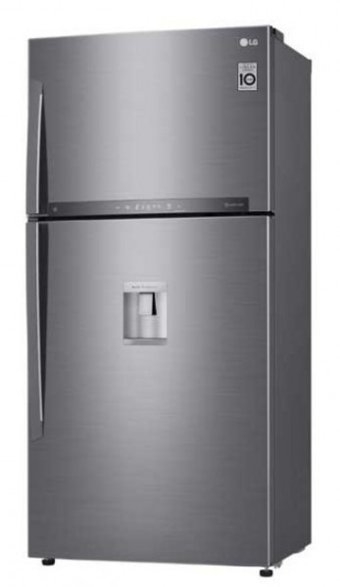 LG GR-F802HLHU Çift Kapılı Statik E Enerji Sınıfı 592 lt Inox Üstten Donduruculu Solo Kombi Tipi Buzdolabı