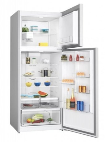 Profilo BD2076LFXN Çift Kapılı Nofrost F Enerji Sınıfı 542 lt Gri Üstten Donduruculu Solo Kombi Tipi Buzdolabı