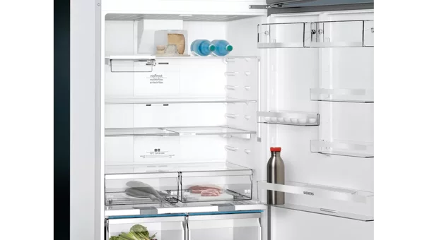 Siemens KD86NAIF0N Çift Kapılı Nofrost F Enerji Sınıfı 641 lt Modern Inox Üstten Donduruculu Solo Kombi Tipi Buzdolabı