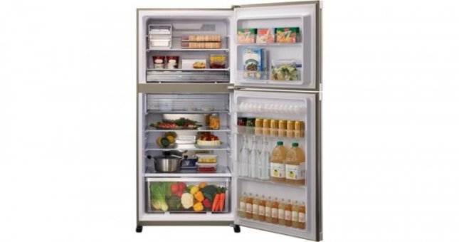 Sharp SJ-XG690M-WH Çift Kapılı Nofrost A++ Enerji Sınıfı 556 lt Modern Üstten Donduruculu Solo Kombi Tipi Buzdolabı
