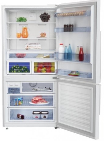 Beko 684630 EB Çift Kapılı Statik F Enerji Sınıfı 580 lt Alttan Donduruculu Solo Kombi Tipi Buzdolabı