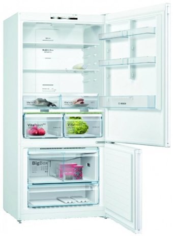 Bosch KGN86DWF0N Çift Kapılı Statik F Enerji Sınıfı 631 lt Alttan Donduruculu Solo Kombi Tipi Buzdolabı