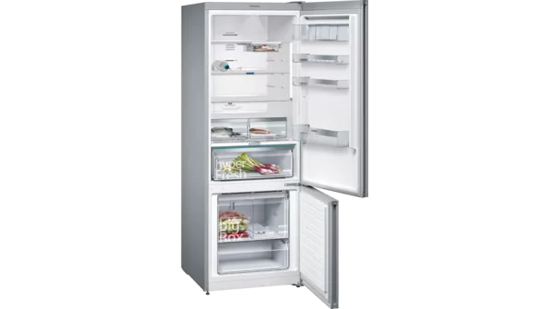 Siemens KG56NLWF0N Çift Kapılı Nofrost F Enerji Sınıfı 508 lt Modern Alttan Donduruculu Solo Kombi Tipi Buzdolabı